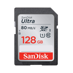 SanDisk Ultra SDHC 128GB 80MB/s Class 10