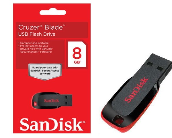 san-disk cruzer blade 8gb