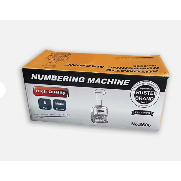 6 digit numbering machine