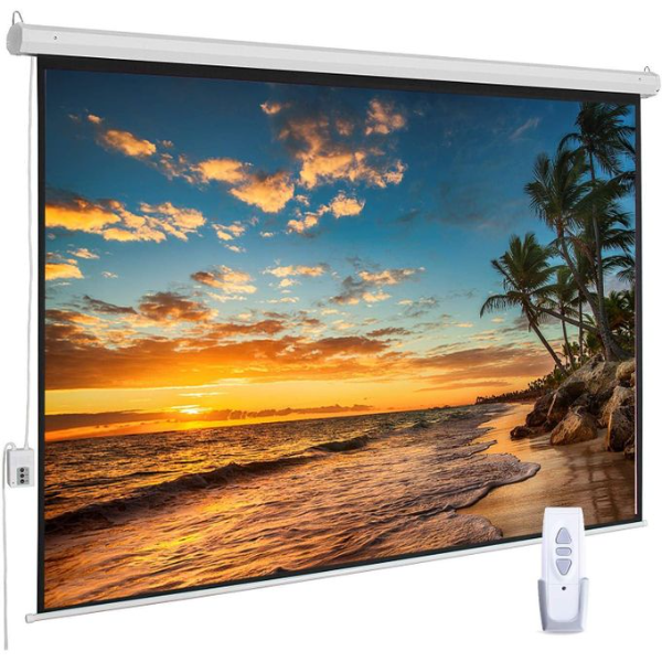 Techcom electric projector screen 300 x 300 cm