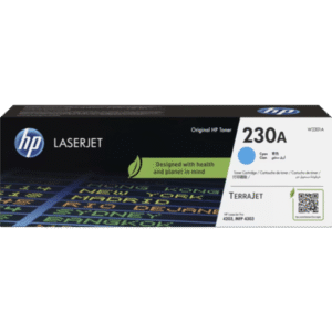 HP 230A Cyan Original LaserJet Toner Cartridge (W2301A)