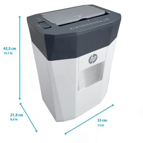 HP OneShred Auto 80cc Cross-Cut Paper Shredder - Image 7