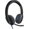 Logitech H540 USB-A Headset with Noise Cancelling Mic - Black - 981-000480