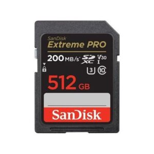 SanDisk Extreme PRO SDHC™ And SDXC™ UHS-I Card Up to 200MB/s - 512GB