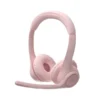 Logitech Zone 300 Bluetooth Headset with Noise Cancelling Mic - Rose - 981-001412