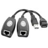 USB RJ45 Extension adapter up to 150 ft length (50M)