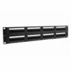 APKR Cat 6 24 Ports Patch Panel Loaded