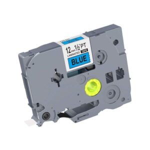 Brother TZ2-531 12mm x 8m Black on Blue Label Tape