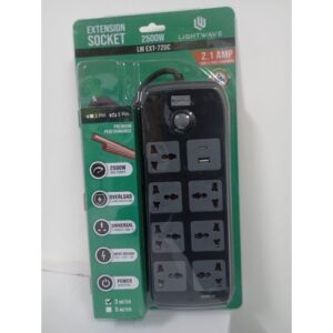 LIGHTWAVE LW EXTENSION SOCKET 72UC-3P