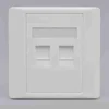 Siemon CAT6 Dual Faceplate