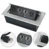 Table Pop up Box-Silver