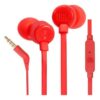 JBL Tune 110 Earphones-Red -JBLT110RED