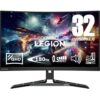 Lenovo R32qc-30 31.5" Curved Gaming Monitor: Massive 180Hz QHD Immersion