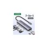 UGREEN CM512 7 -In -1 Docking Station- USB-C to 2*USB3.0/HDMI/RJ45/SD&TF/100W PD port Converter