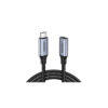 UGREEN US372 USB C 3.1 Male to USB C Female Extension Cable- 0.45m（10Gbps）