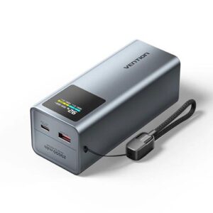 Vention 20000mAh Phone & Laptop Power Bank 100W-GREY-VEN FKCHO
