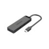 Vention 4-Port USB 3.0 Hub With Power Supply 0.5M Black-VEN CHLBD