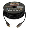 Vention Fiber Optical 4K Engineering Male to Male Cable 50M Black-VEN ALABX