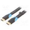 Vention Flat HDMI Cable 1.5M Black-VEN VAA-B02-L150