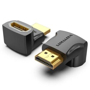 Vention HDMI 270 Degree Male to Female Adapter Black-VEN AINB0
