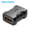 Vention HDMI Female to Female Coupler Adapter Black- VEN AIRB0