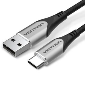 Vention USB 2.0 A Male to C Male 3A Cable 1.5M Black- VEN COKBG
