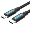Vention USB 2.0 A Male to C Male Cable 1M Black PVC Type-VEN COKBF