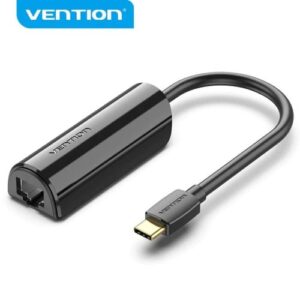 Vention USB-C to 100M Ethernet Adapter 0.15M Black- VEN CFABB