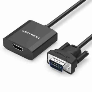 Vention VGA to HDMI Converter 0.15M Black Metal Type-VEN ACEB0