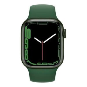APPLE WATCH SERIES 7 GPS + CELLULAR 41MM GREEN - CLOVER SPORT BAND (AL)- MKHT3B/A