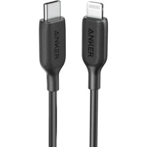 ANKER POWERLINE III USB-A CABLE WITH LIGHTNING CONNECTOR 6FT BLACK