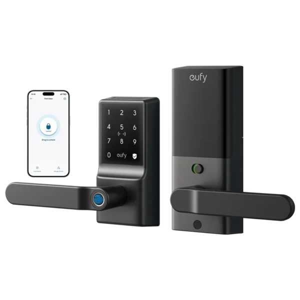 Anker eufy Smart Lever Lock C33 Black - Novatech Technologies