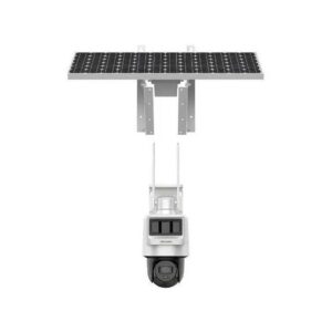 Hikvision - 4MP Pro Solar-powered Security PT Camera Setup- DS-2DE2C400IWG-K/4G/C05S10 2.8MM