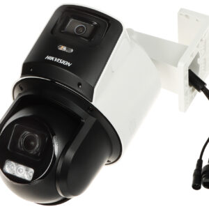 Hikvision - TandemVu 4MP+4MP 4X POE PTZ Network Camera- DS-2SE3C404MWG-E/14(2.8MM)