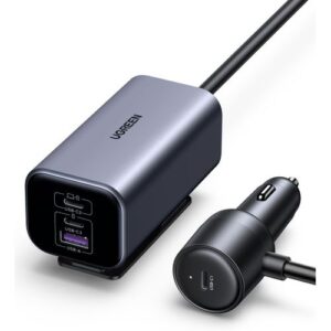 UGREEN 150W 4-Port GaN Fast Car Charger EC706