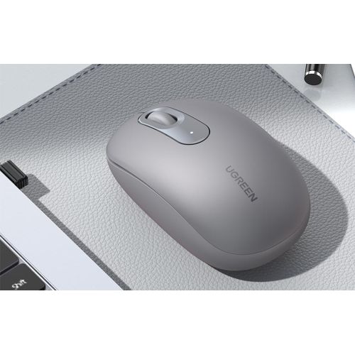 UGREEN MU105 2.4G Wireless Mouse Moonlight Gray - Image 2