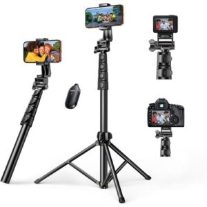 UGREEN Selfie Stick Tripod with Bluetooth Remote LP680
