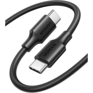 UGREEN USB-C 2.0 Male to Male 3A Cable 2m (Black) - US286