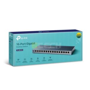 TP-Link TL-SG2016P JetStream 16-Port Gigabit Smart Switch with 8-Port PoE+