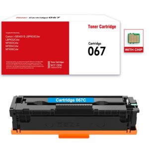 Compatible 067 Cyan Toner Cartridge for Canon
