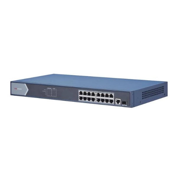 Hikvision DS-3E0518P-E(B) 16-Port PoE Switch