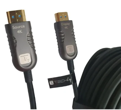 Infobit AOC-HDMI-F20 HDMI 2.0 Active Optical Cable Type A to A Fixed Version 20M65FT