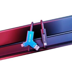 Infobit IFIBRE Y1O USB 3.2 A+C TO C Active Optical Fibre Cable10Gbps