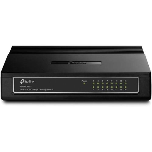 TP Link TL-SF1016D 16-Port 10 100Mbps Desktop Switch