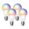 TP-Link Tapo L530E Smart Wi-Fi Light Bulb (4-Pack)