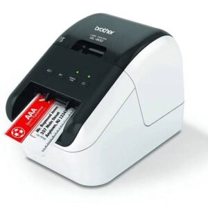 Brother Label Printer QL-800 Monochrome Thermal Label Printer (USB) QL800ZV1