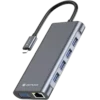 Lightwave LW-SIL-DOCK-11I1 11-in-1 USB-C Docking Station Silver