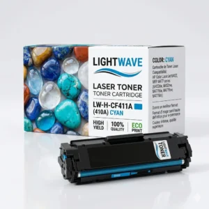 Lightwave Laser Toner Cartridge LW-H-CF411A -410A Cyan