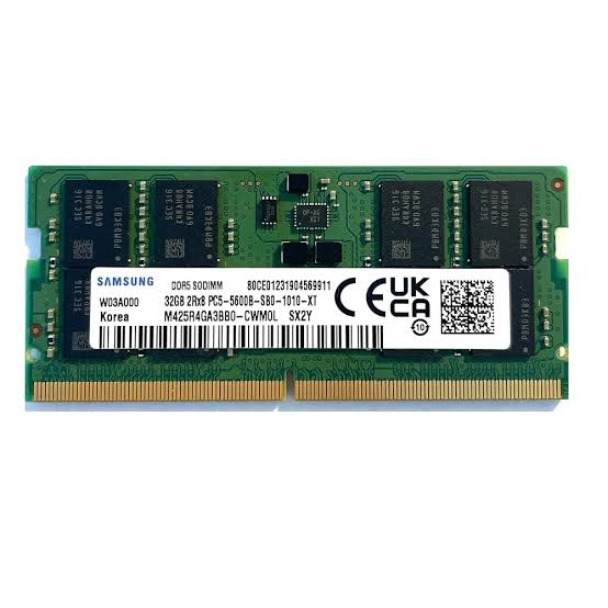 Samsung 32GB DDR5 5600 SODIMM OEM Laptop RAM