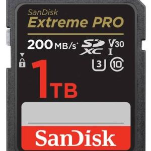 SanDisk Extreme Pro 1TB microSDXC Up to 200MBs read